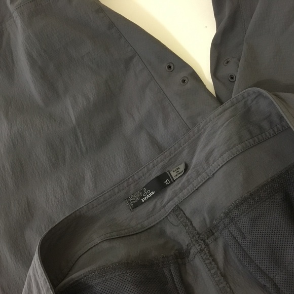 Prana Grey Jasmine Knicker Capri Hiking Pants 10 - Picture 6 of 10